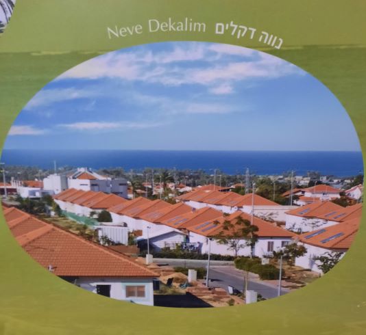 נווה דקלים בגוש קטיף בעבר